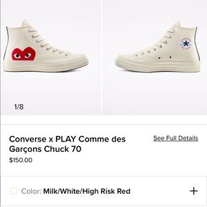 Converse x PLAY Comme des Garçons Chuck 70